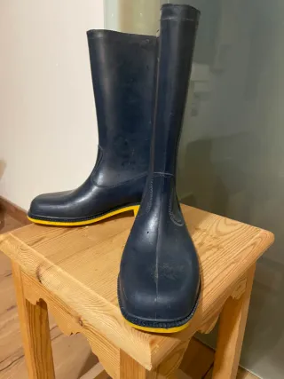 Botas de agua TREVINCA Talla 36 Azul Marino