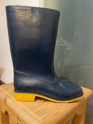 Botas de agua TREVINCA Talla 36 Azul Marino