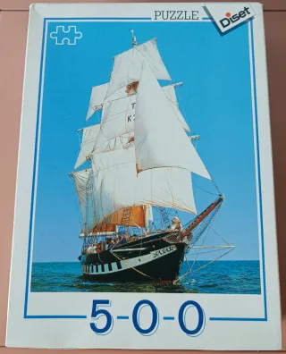 Puzzle velero 500 piezas (Diset, 1993)