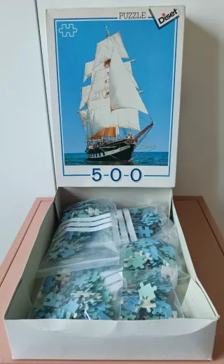 Puzzle velero 500 piezas (Diset, 1993)