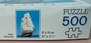 Puzzle velero 500 piezas (Diset, 1993)