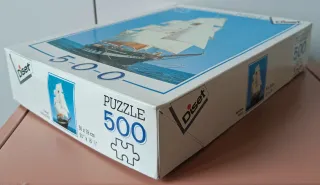Puzzle velero 500 piezas (Diset, 1993)