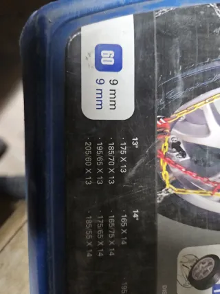 Cadenas de Nieve Interruta 9mm