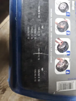 Cadenas de Nieve Interruta 9mm