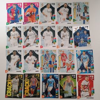 105 CROMOS NUEVOS SIN REPETIR ADRENALYN XL 2024-25