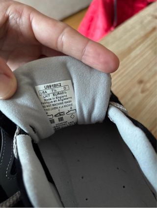 New Balance 991 v2 Negro Gris