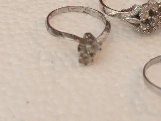 Lote de 5 Anillos antiguos varias tallas