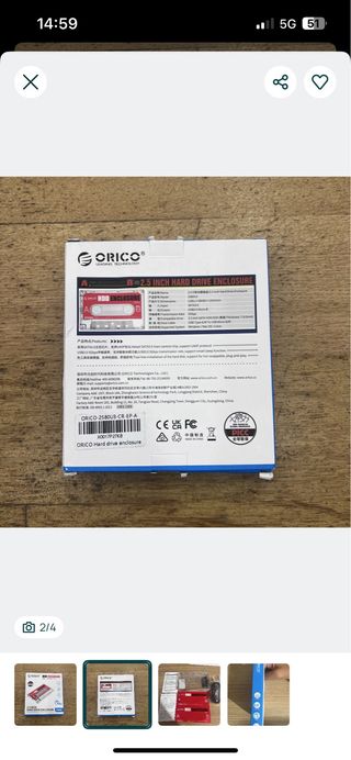 ORICO 2.5 HDD Enclosure 5Gbps