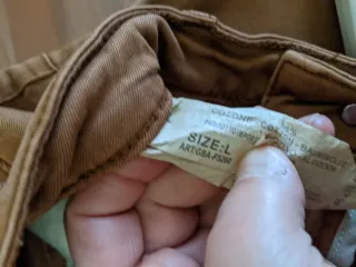 Pantaloni terracotta push up