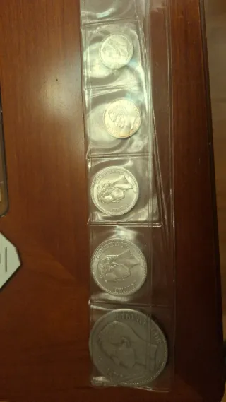 Conjunto monedas Venezuela
