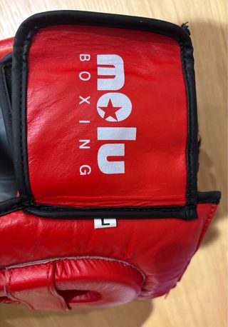 Casco Boxeo Molu Rojo, Talla L 60€