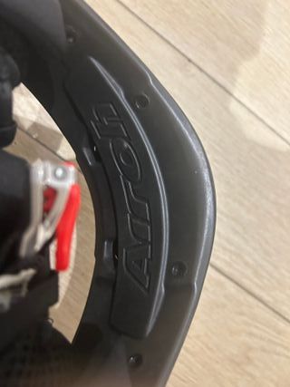 Casco moto modular Airoh blanco talla ML