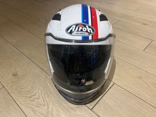 Casco moto modular Airoh blanco talla ML