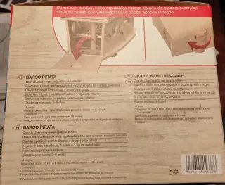 Barco Pirata Playtive Junior Madera