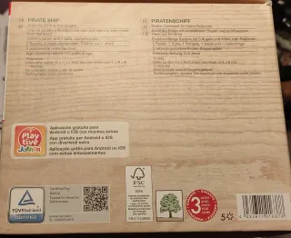 Barco Pirata Playtive Junior Madera