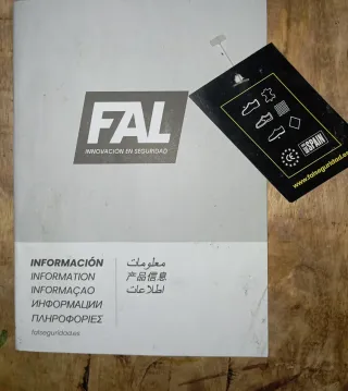 Zapatos de seguridad FAL negros