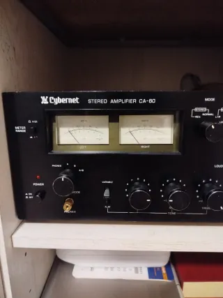 Amplificador Hifi Cybrnet CA60 en excelente estado