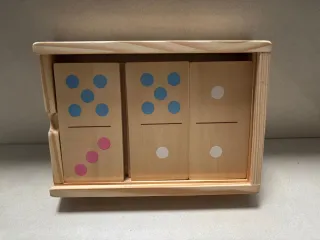 Dominó de Madera Animales (2 Caras)