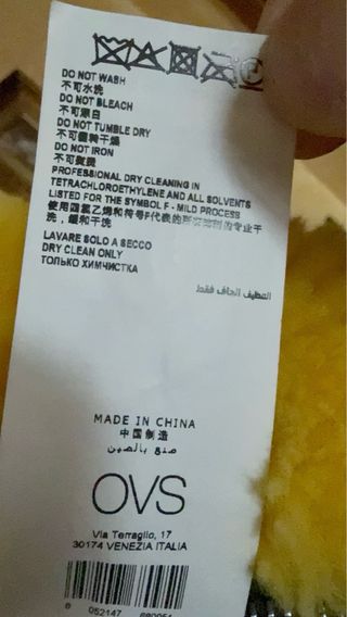 Giubbotto orsetto PIOMBO giallo