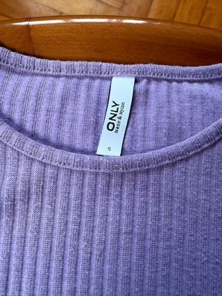 Camiseta corta de manga larga