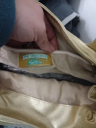 Borsa vintage color oro