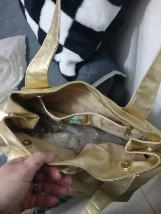 Borsa vintage color oro