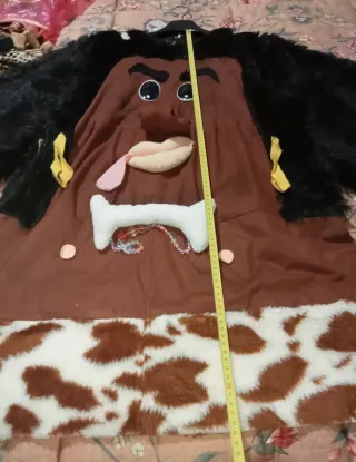 Costume Uomo delle Caverne Carnevale 6/8 Anni