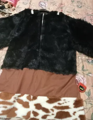 Costume Uomo delle Caverne Carnevale 6/8 Anni