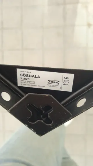 Cuadro marco porta y cuelga fotos IKEA negro metal