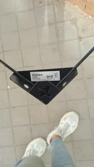 Cuadro marco porta y cuelga fotos IKEA negro metal