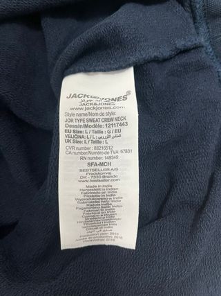 Jersey Jack&Jones Azul Marino