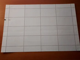 Hoja completa sellos RDA 1986 Vuelo Espacial