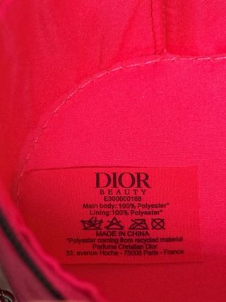 Neceser Dior convertido en bolso + productos