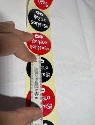 50 Pegatinas Regalo Sorpresa