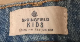 Pantalón vaquero ancho azul