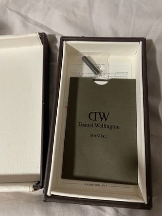 Reloj Daniel Wellington Mujer Negro/Blanco