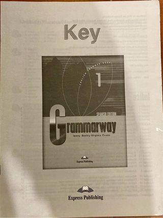 Grammarway 1 – Student’s Book con key.