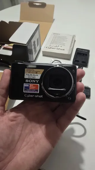 Sony Cyber-shot DSC-HX5V Cámara Digital Negra