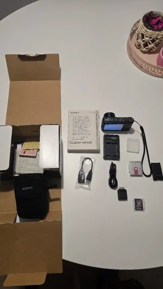 Sony Cyber-shot DSC-HX5V Cámara Digital Negra