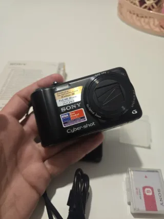 Sony Cyber-shot DSC-HX5V Cámara Digital Negra