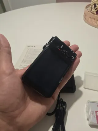 Sony Cyber-shot DSC-HX5V Cámara Digital Negra