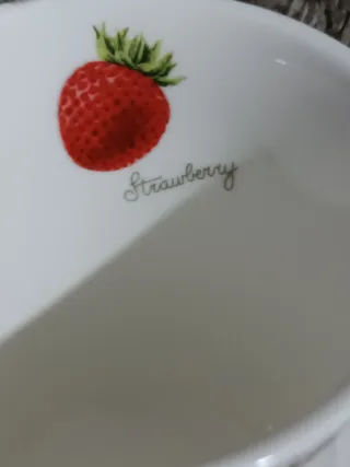 Tazas vintage Leonardo Colección Frutas