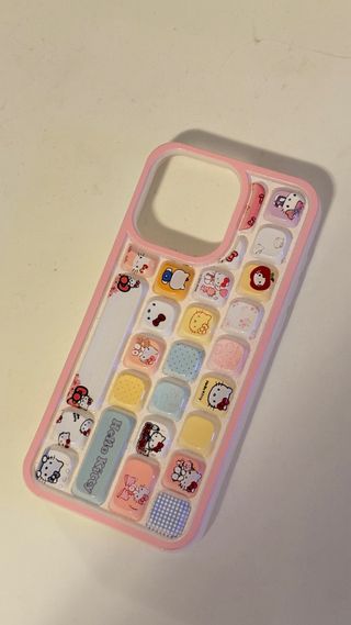 Cover Iphone 15ProMax Hello Kitty Rosa