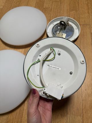 Set 2 plafoniere + 1 lampadina