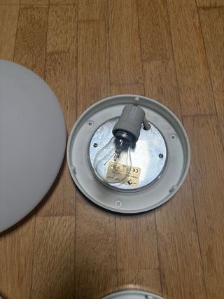 Set 2 plafoniere + 1 lampadina