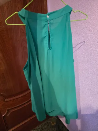 Blusa Jesta verde mujer