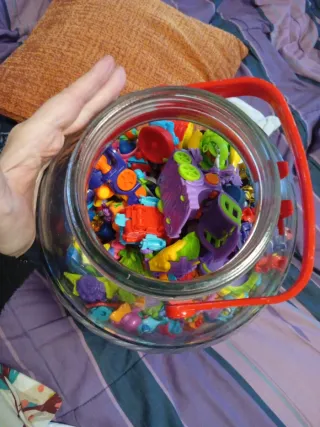 Figuras Superzings+policía+coches