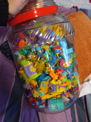 Figuras Superzings+policía+coches