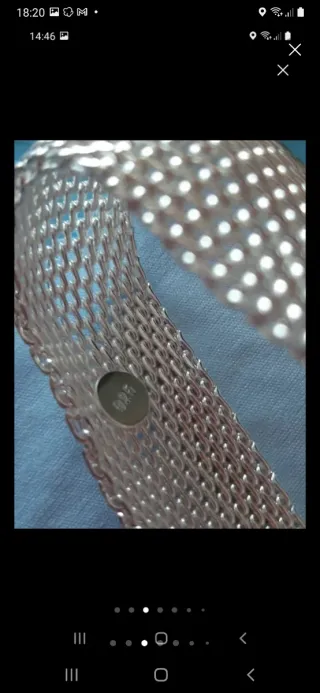 Pulsera Plata 925 Malla Semirrígida