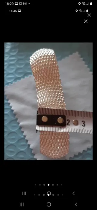 Pulsera Plata 925 Malla Semirrígida